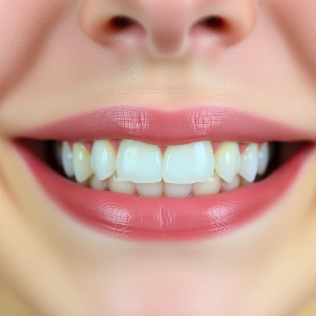 Before smile transformation