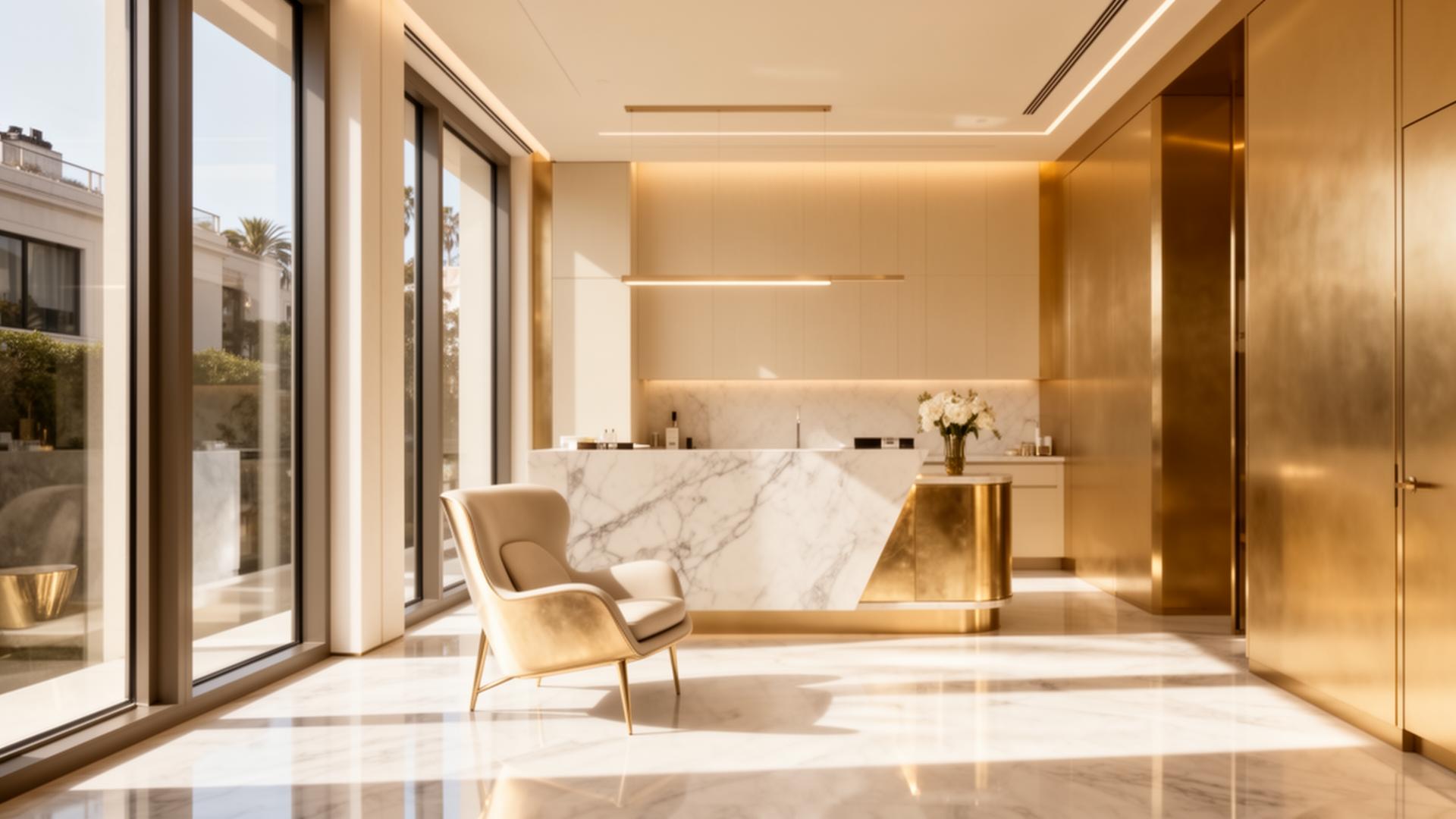 Interior of Lumina Dental Studio luxury clinic